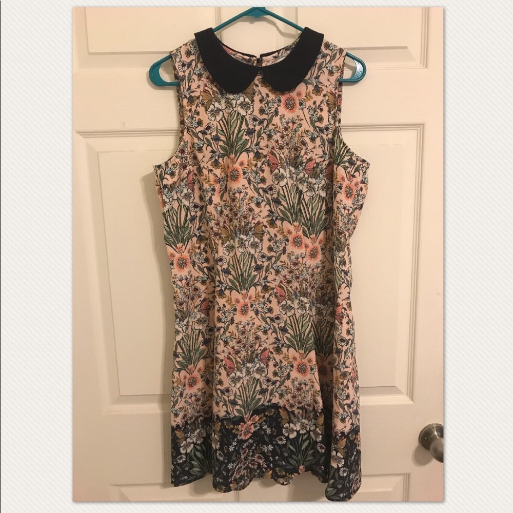 EUC Lauren Conrad dress with collar size 14